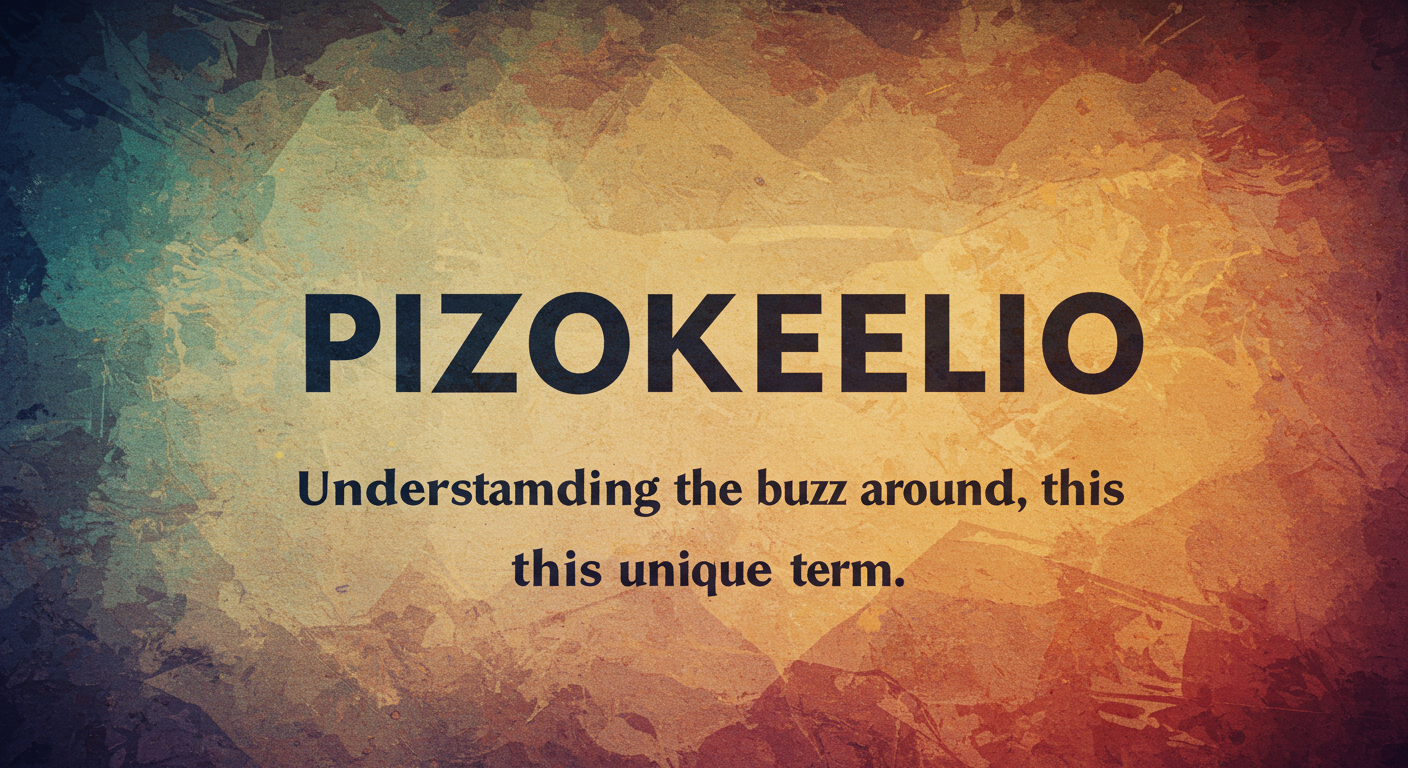 Pizokeelio: Understanding the Buzz Around This Unique Term