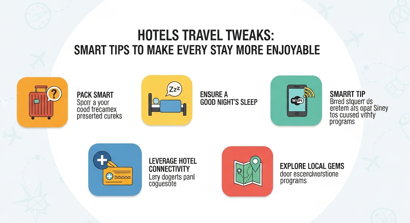 Hotels Travel Tweaks: Smart Tips to Make Every Stay More Enjoyable