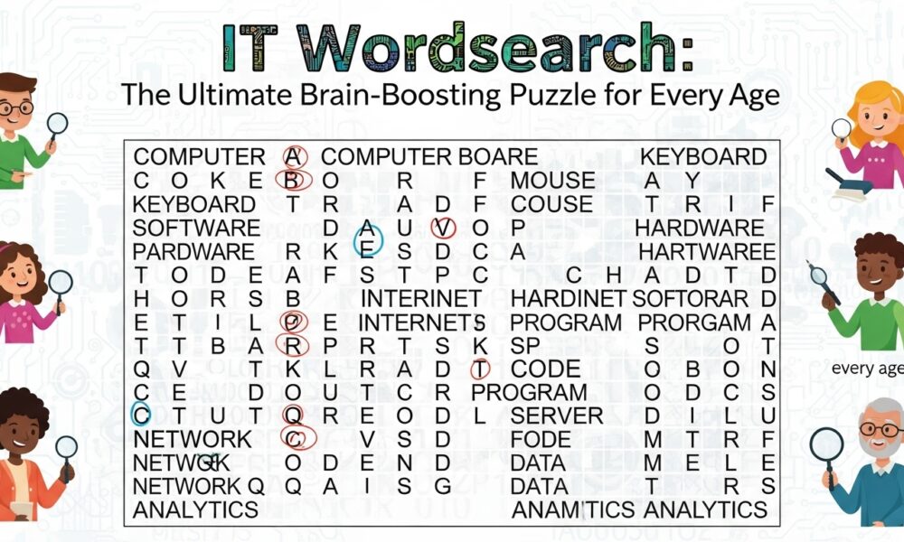 IT Wordsearch: The Ultimate Brain-Boosting Puzzle for Every Age
