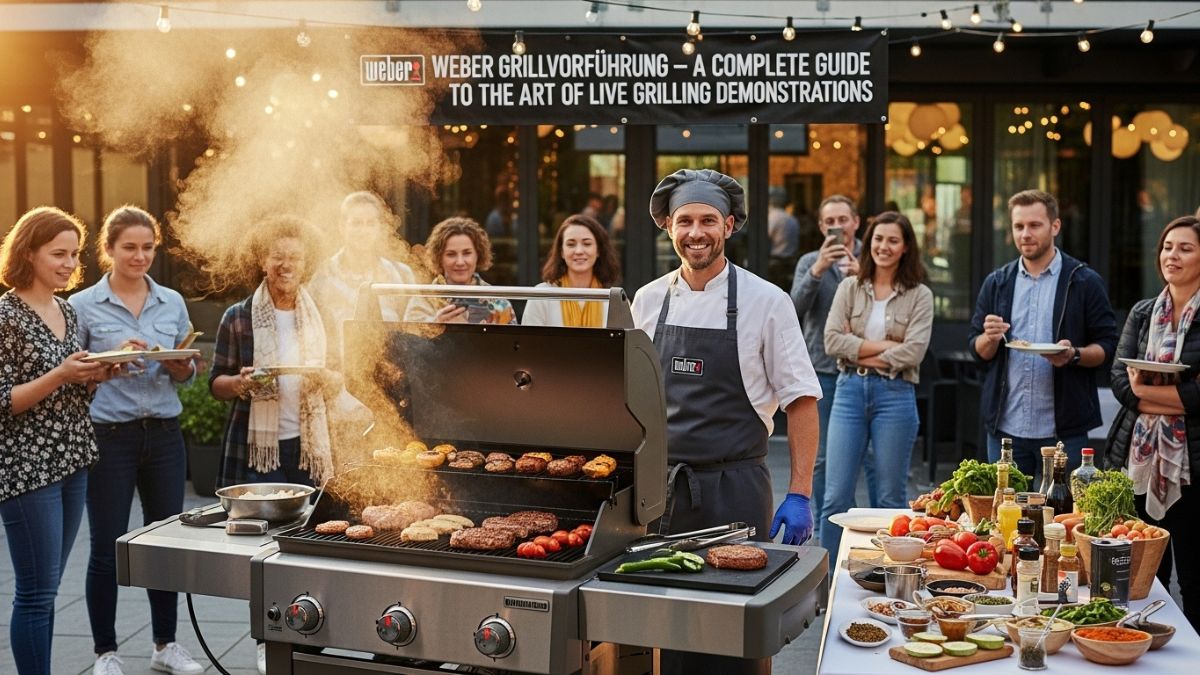 Weber Grillvorführung – A Complete Guide to the Art of Live Grilling Demonstrations