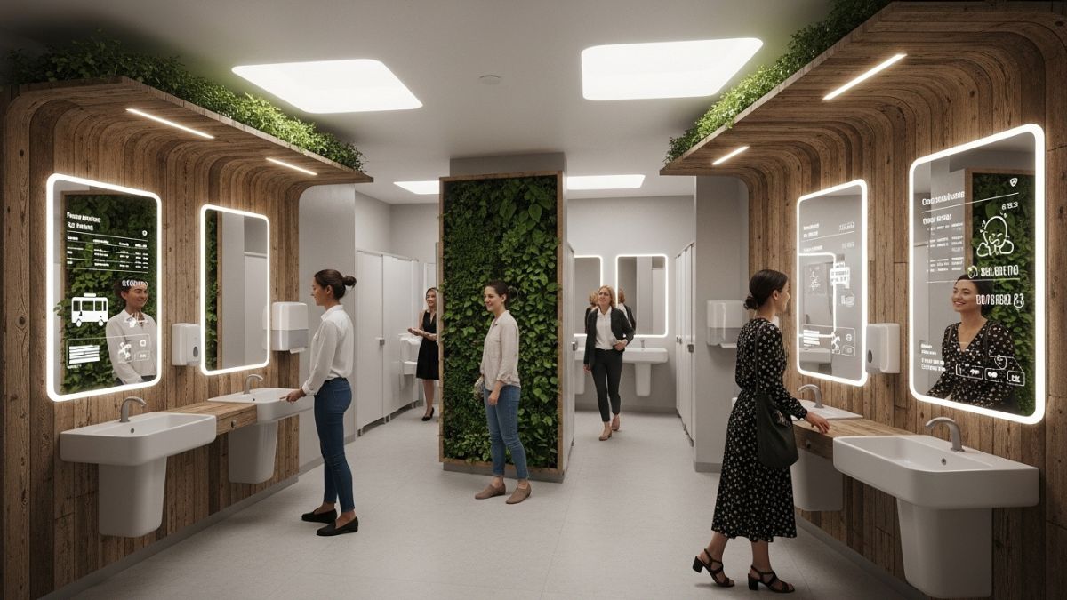 Sqrwomensrestroom: The Future of Smart and Sustainable Public Restrooms